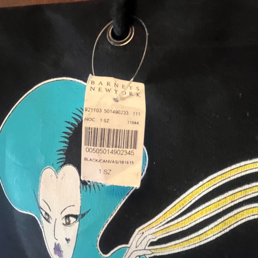 Lady Gaga Barneys New York Canvas Artist Tote Bag - Picture 4 of 5